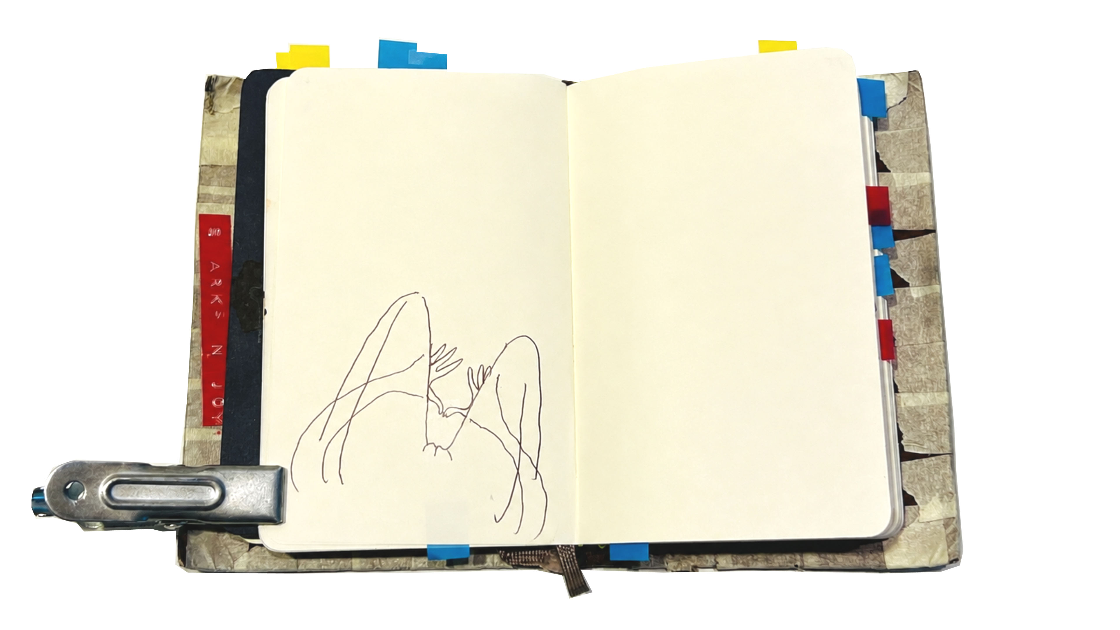 Offenes Sketchbook